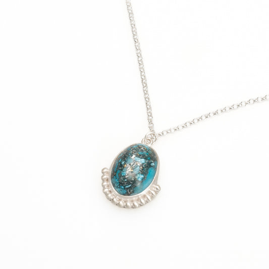 Hellenistic Blue Variscite Necklace