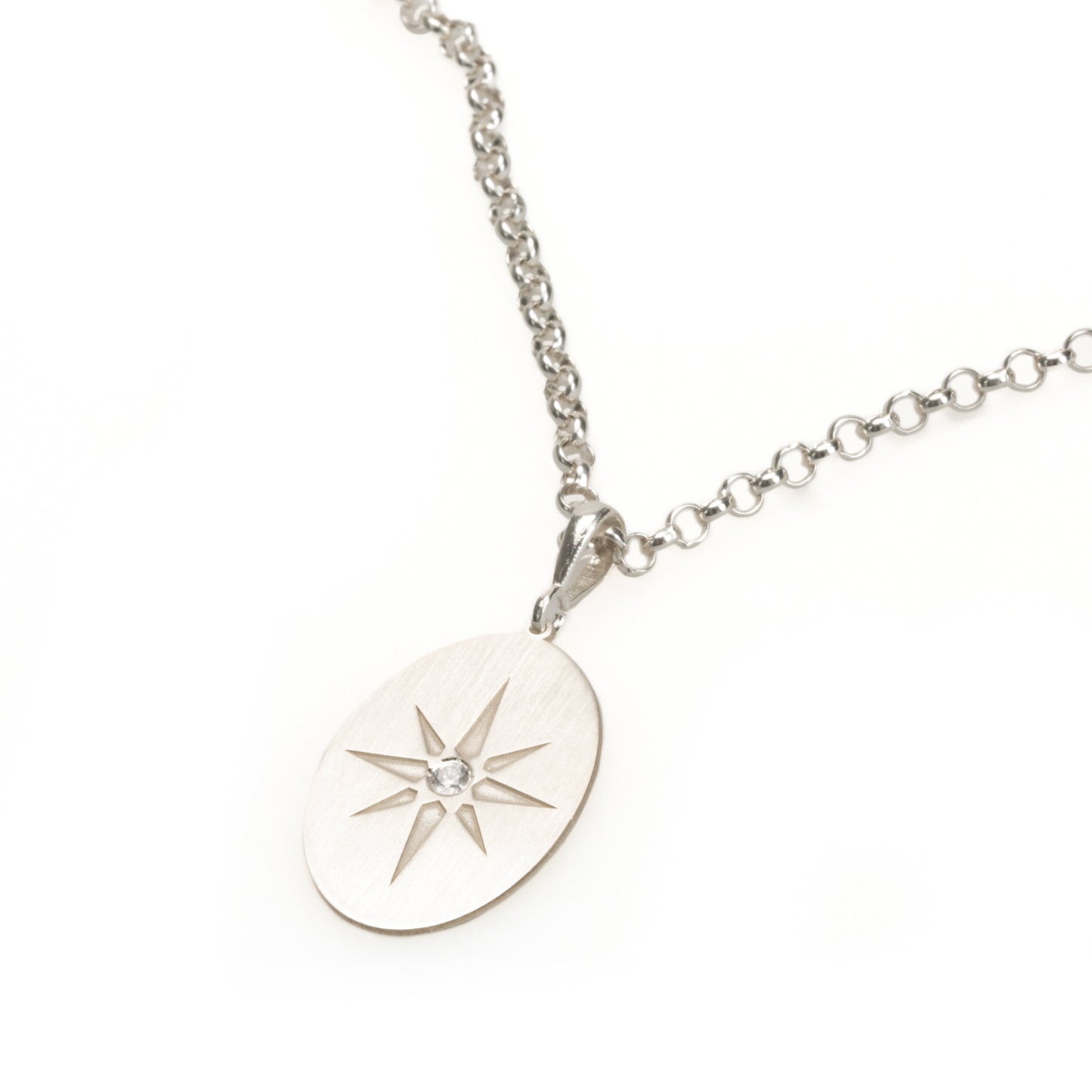 North Star Pendant Charm Necklace