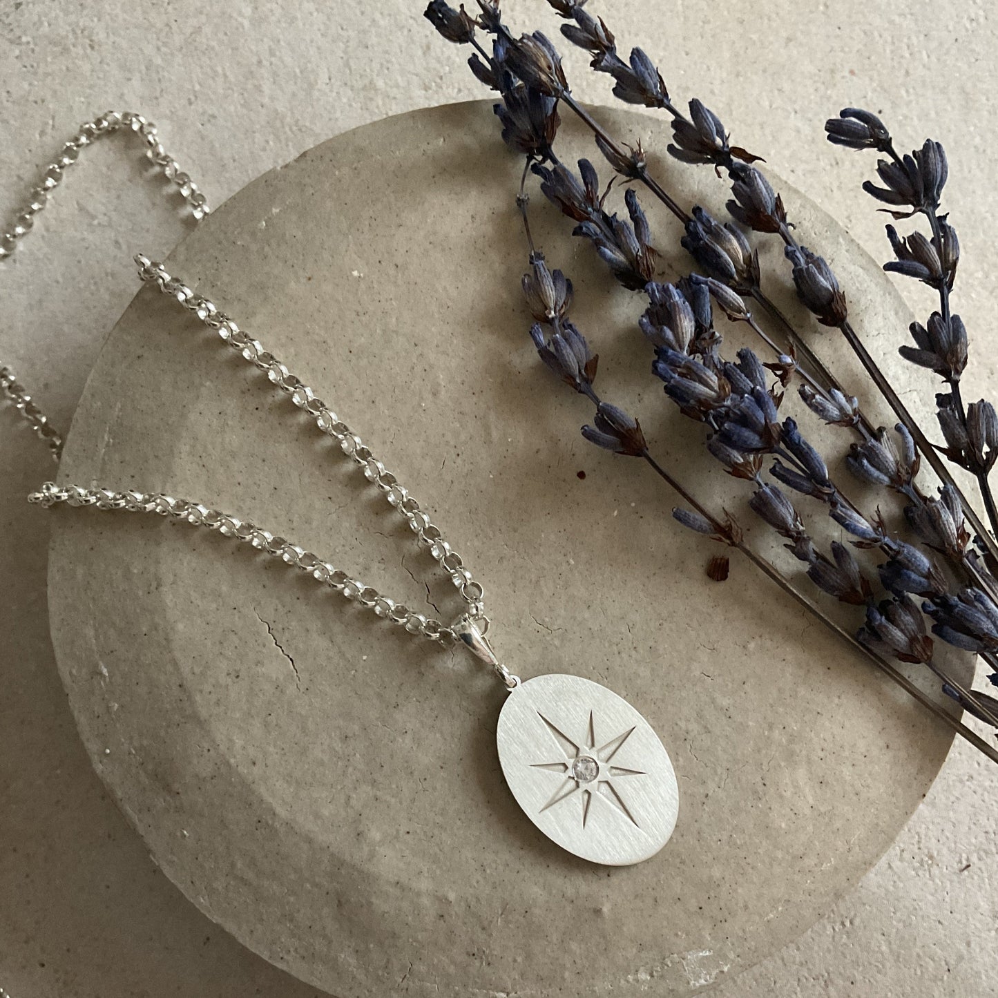 North Star Pendant Charm Necklace