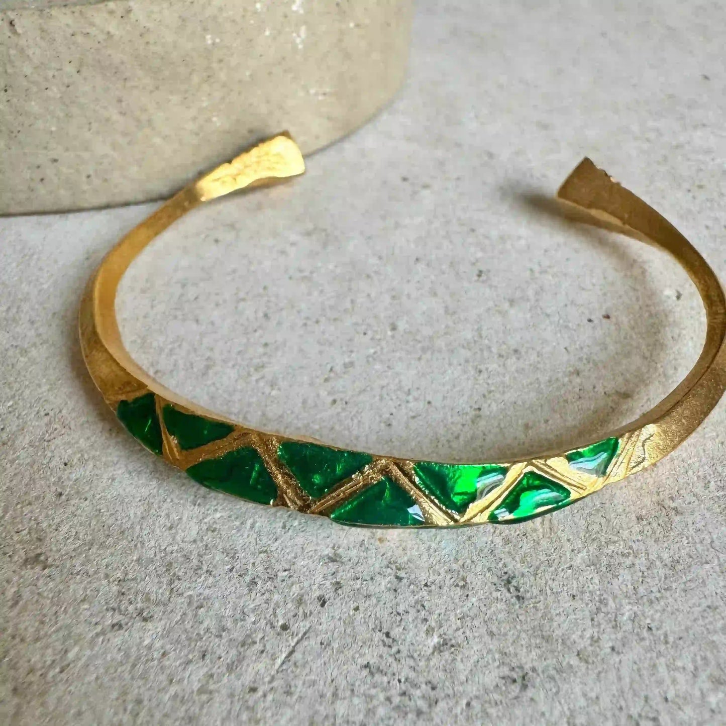 Enamel Cuff Bracelets