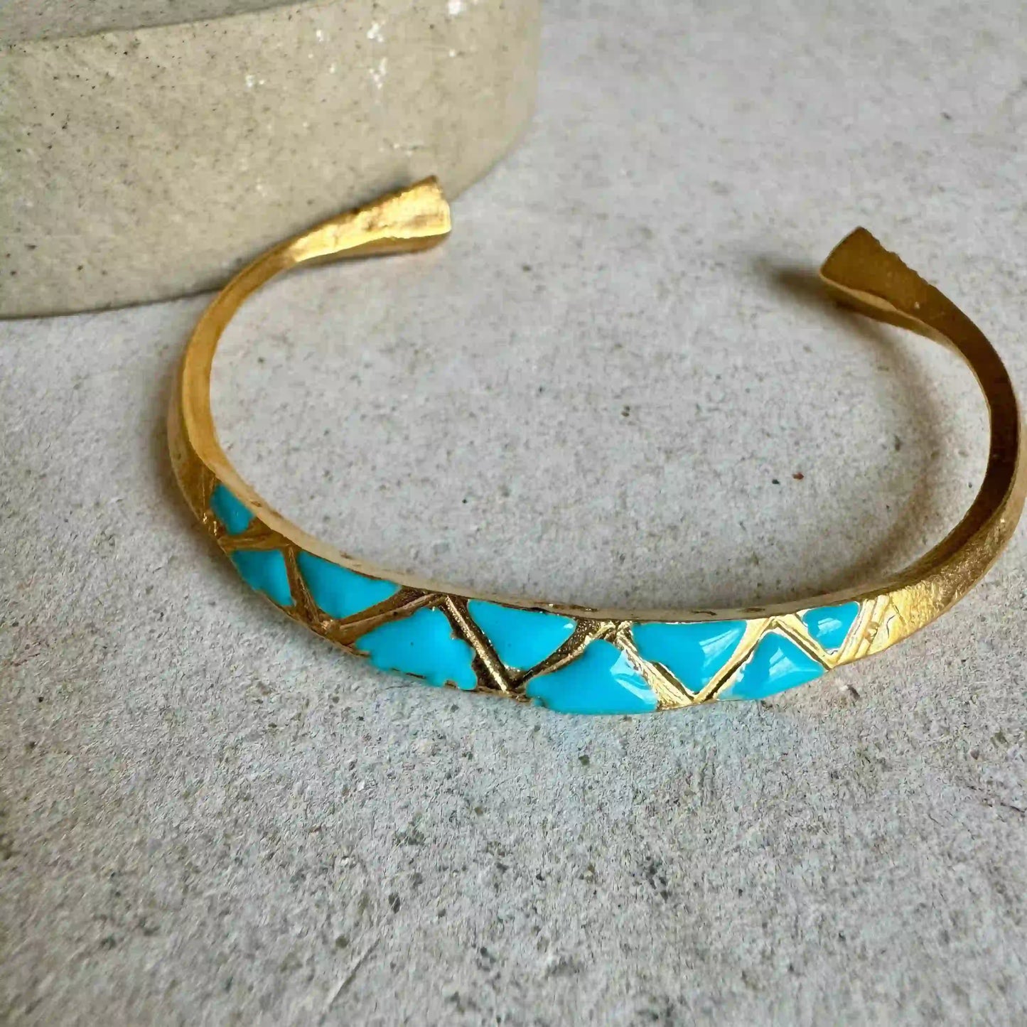 Enamel Cuff Bracelets