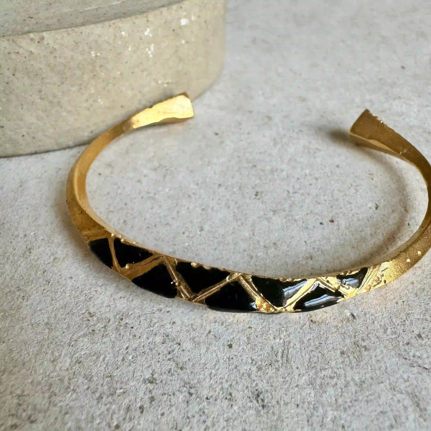 Enamel Cuff Bracelets