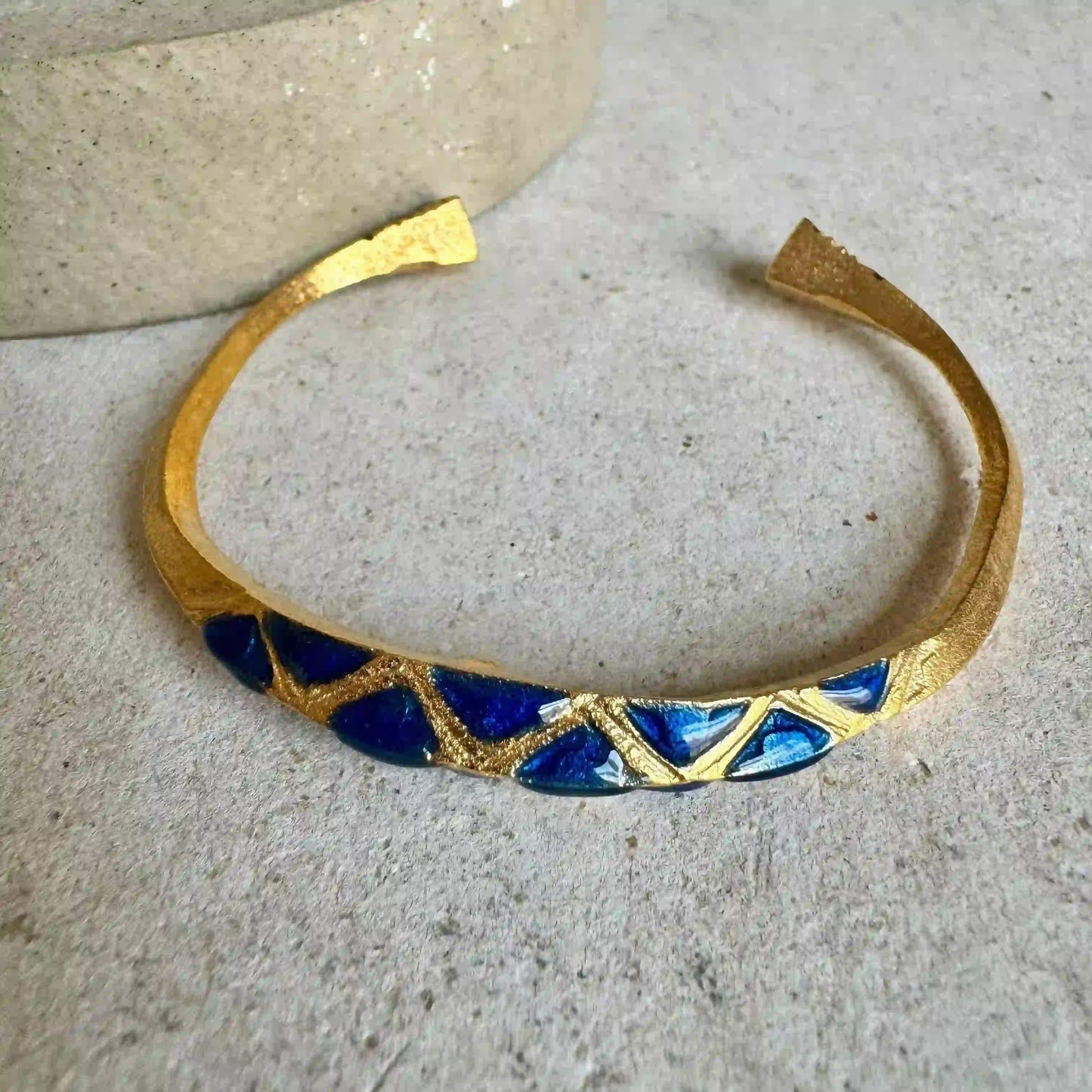 Enamel Cuff Bracelets