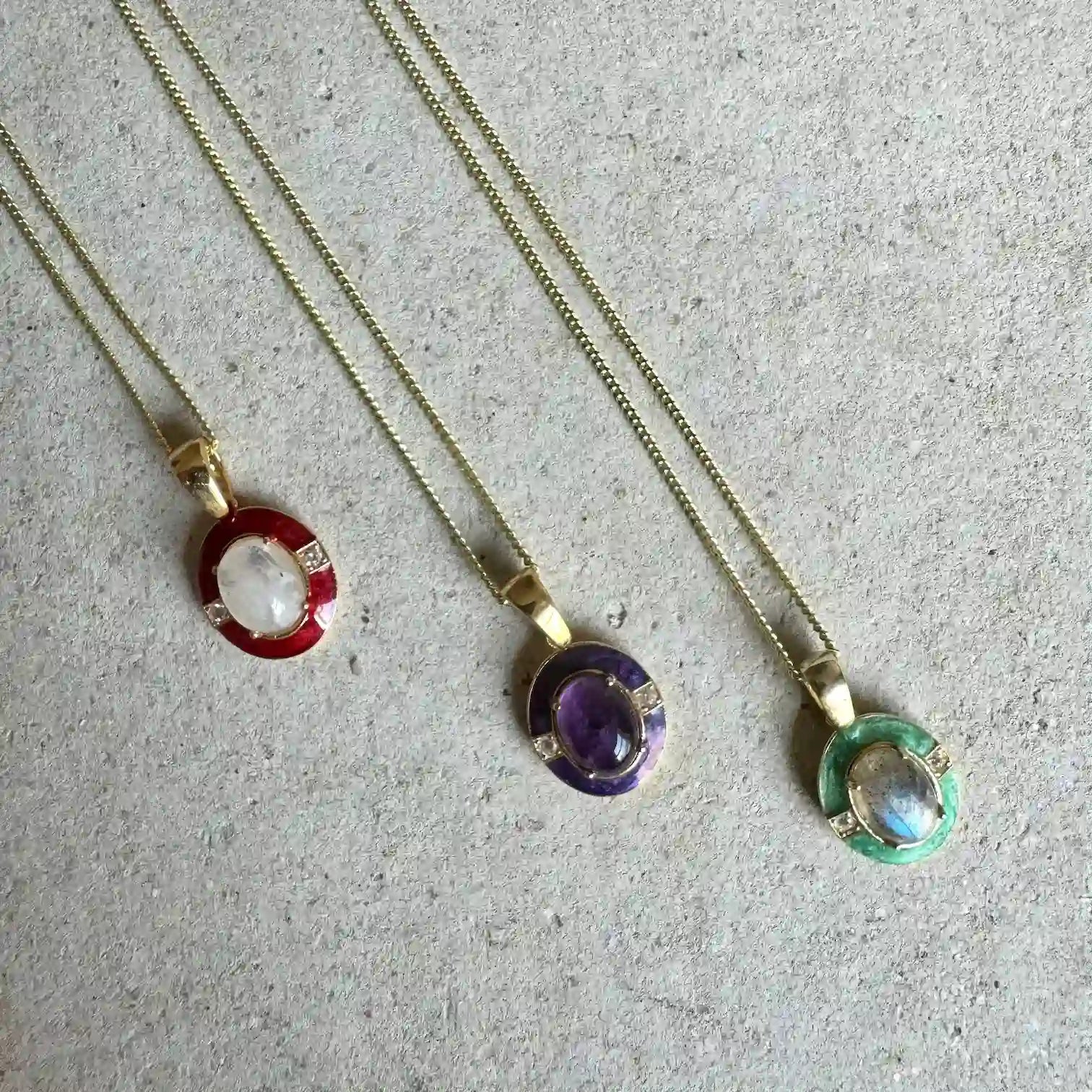 Gemstone Pendant Necklace