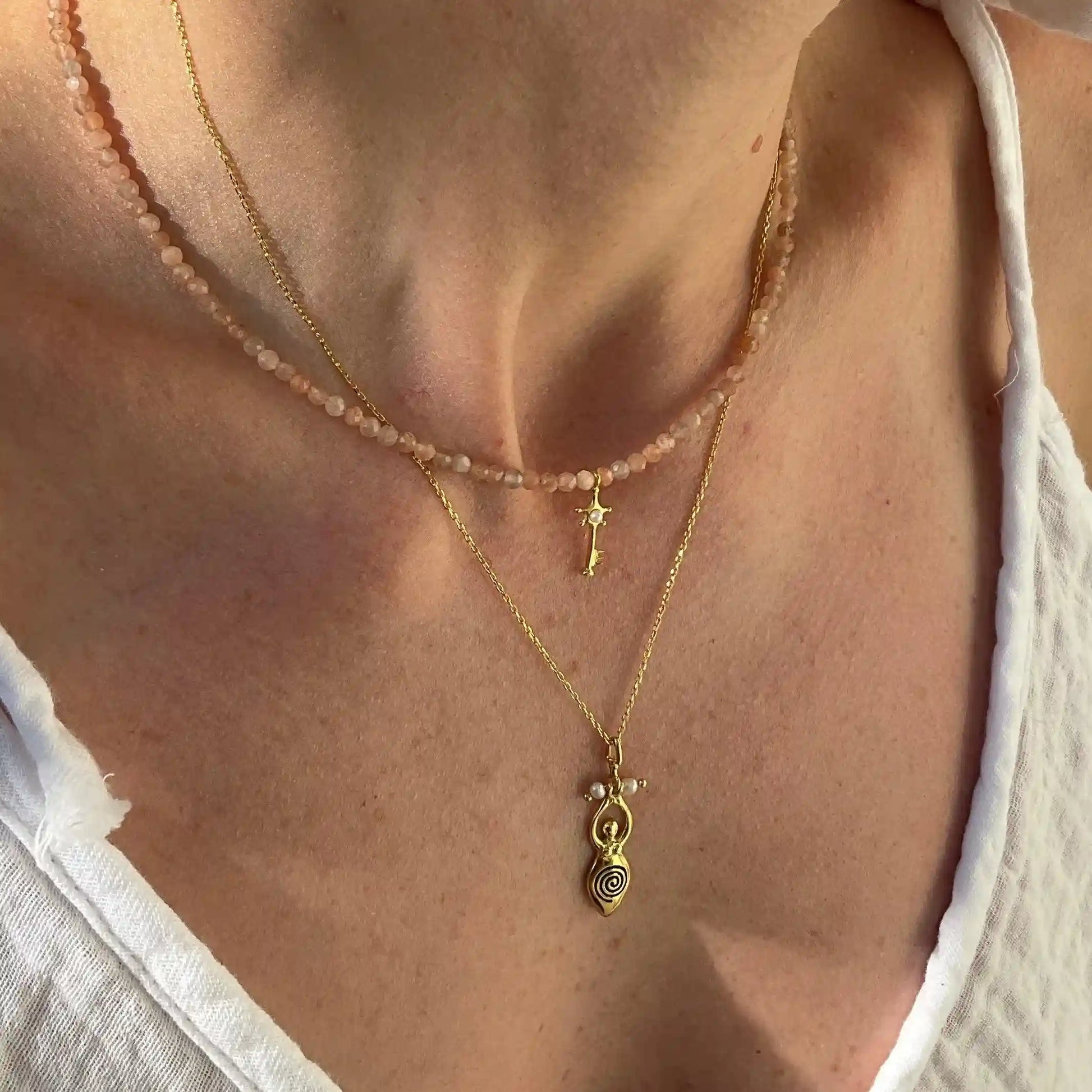 Golden Key Necklace