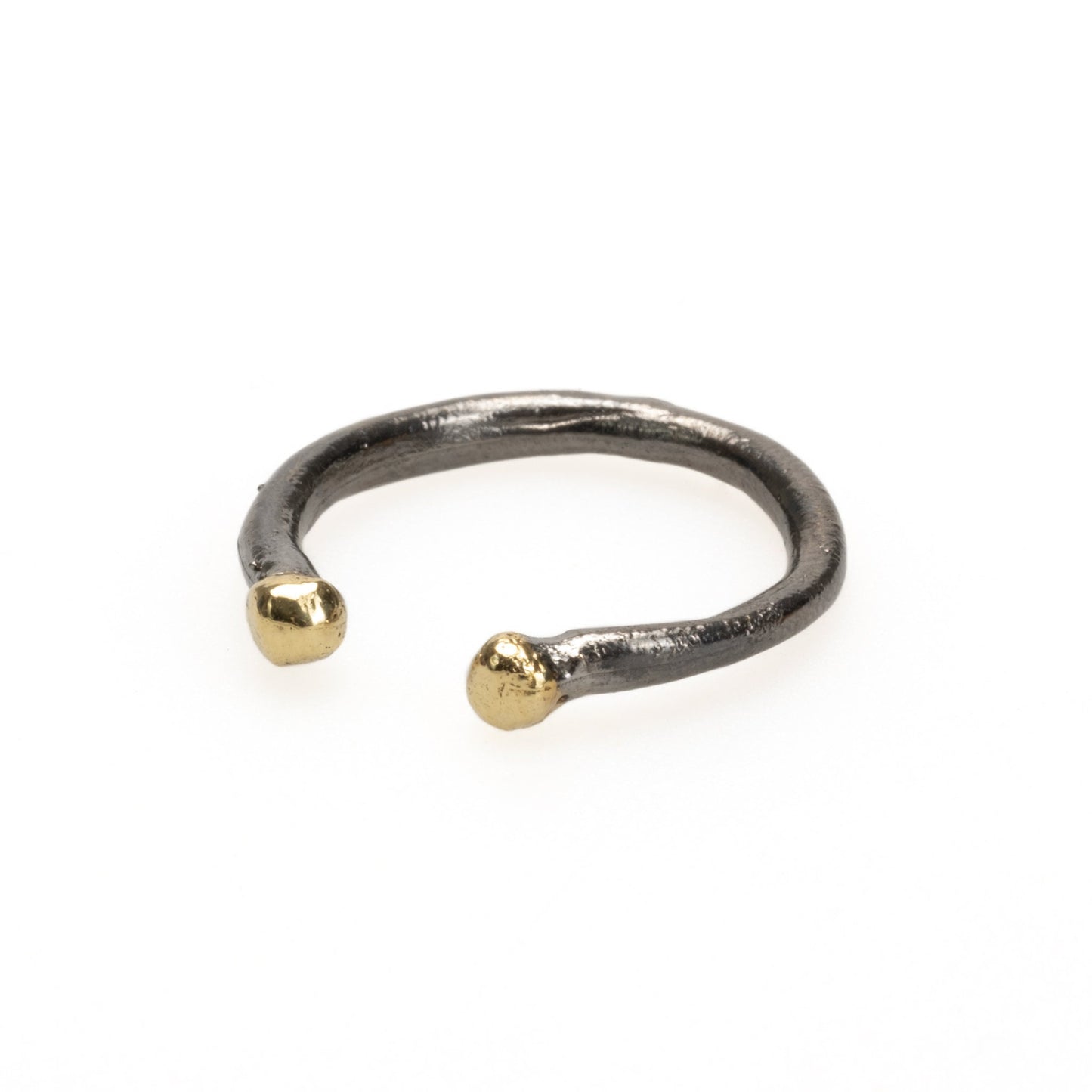 Helena, Adjustable Gold & Rhodium Ring